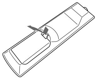 ONKYO CS-315 - Installing the Batteries - 1