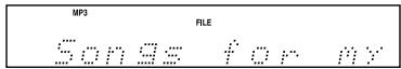 ONKYO CS-315 - Selecting MP3 Files in Navigation Mode - 8