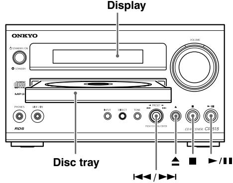 ONKYO CS-315 - Playing CDs - 1