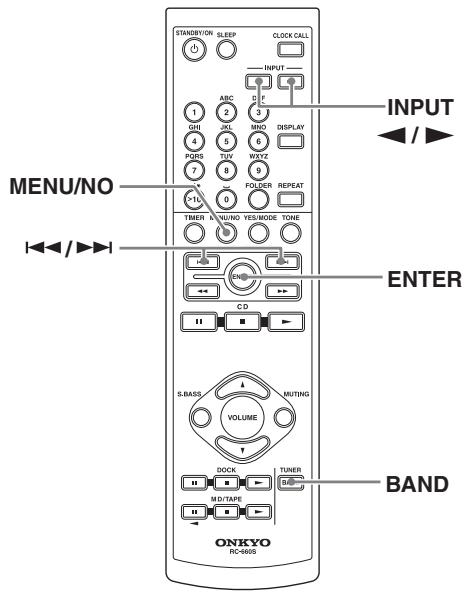 ONKYO CS-525 - Preseting FM Stations Automatically (Auto Preset) - 1