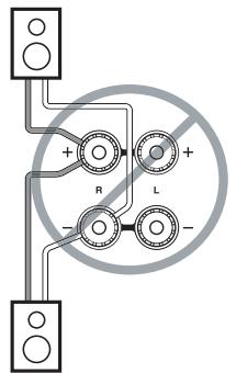 ONKYO DR-S501 - Speaker Connection Precautions - 1