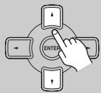 ONKYO DR-S501 - To open a folder, use the Up and Down [▲]/[▼] buttons to select it, and then press [ENTER]. - 1