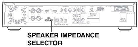 ONKYO DR-S501 - Speaker Impedance - 1