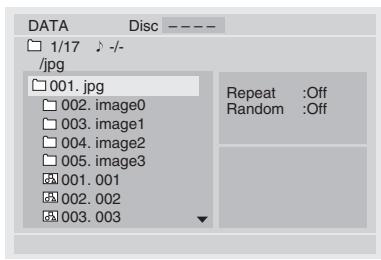 ONKYO DR-S501 - Load a JPEG disc. - 1