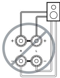 ONKYO DR-S501 - Speaker Connection Precautions - 2