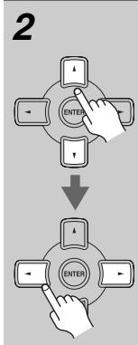 ONKYO DR-S501 - Press and hold the [SETUP] button for 3 seconds. - 1