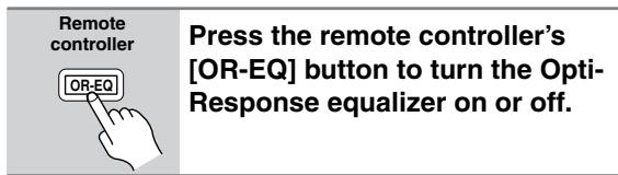 ONKYO HT-S3100 - Using the OptiResponse Equalizer - 1
