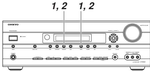 ONKYO HT-S5100 - Changing the Input Display - 1