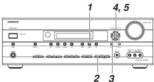 ONKYO HT-S5100 - Finding Stations by Type (PTY) - 1