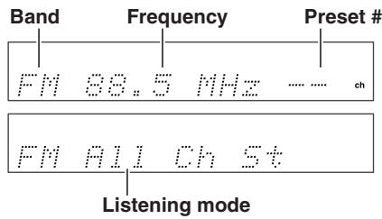 ONKYO HT-S5100 - Displaying AM/FM Radio Information - 3