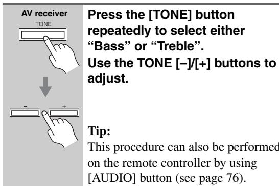 ONKYO HT-S5200 - Adjusting the Bass &amp; Treble - 1