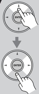 ONKYO HT-S6100 - Use the Left and Right [] / [] buttons to select: - 4