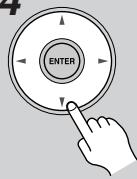 ONKYO HT-S6100 - Use the Up and Down [▲]/[▼] buttons to select an item, and then press [ENTER]. - 1