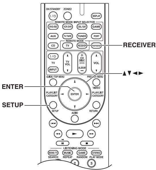 ONKYO HT-S7200 - Common Procedures in Setup Menu - 1