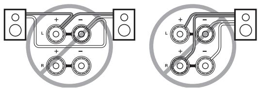 ONKYO HT-S7200 - Speaker Connection Precautions - 2