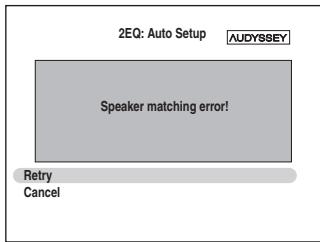 ONKYO HT-S7200 - Speaker matching error! - 1