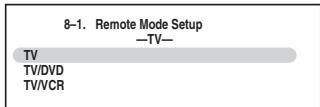 ONKYO HT-S7200 - Use the Up and Down [A]/[▼] buttons to select remote mode, and then press [ENTER]. - 1