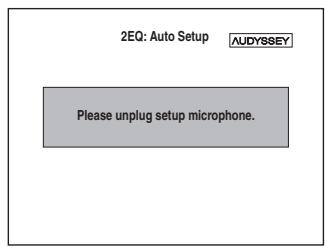 ONKYO HT-S7200 - Disconnect the speaker setup microphone. - 1