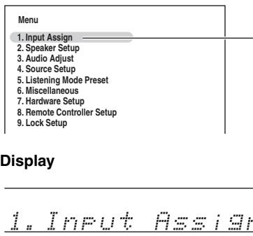 ONKYO HT-S7200 - Onscreen Setup Menus - 1