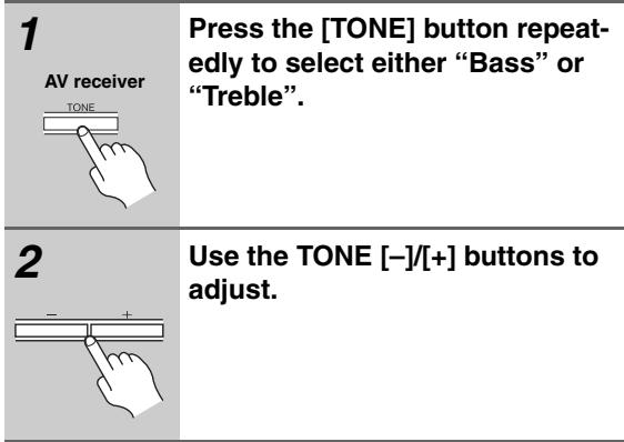 ONKYO HT-S7200 - Adjusting the Bass &amp; Treble - 1