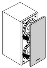 ONKYO HT-S770 - ■ Attaching and detaching the speaker grilles - 1