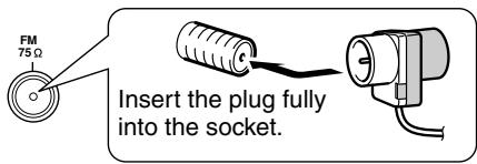 ONKYO HT-S770 - Attach the FM antenna, as shown. - 1