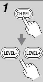 ONKYO HT-S770 - Adjusting Speaker Levels Temporarily - 1