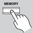 ONKYO HT-S790 - Press the [MEMORY] button. - 3
