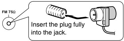 ONKYO HT-S790 - Connecting the Indoor FM Antenna - 1