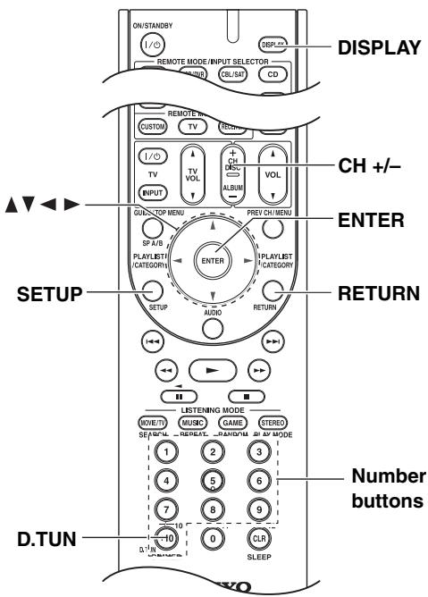 ONKYO HTP-570 - Category Search Mode - 8