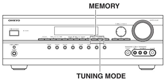 ONKYO HTP-570 - Tuning into Stations by Frequency - 9