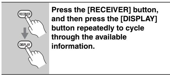 ONKYO HTP-570 - Displaying Source Information - 1