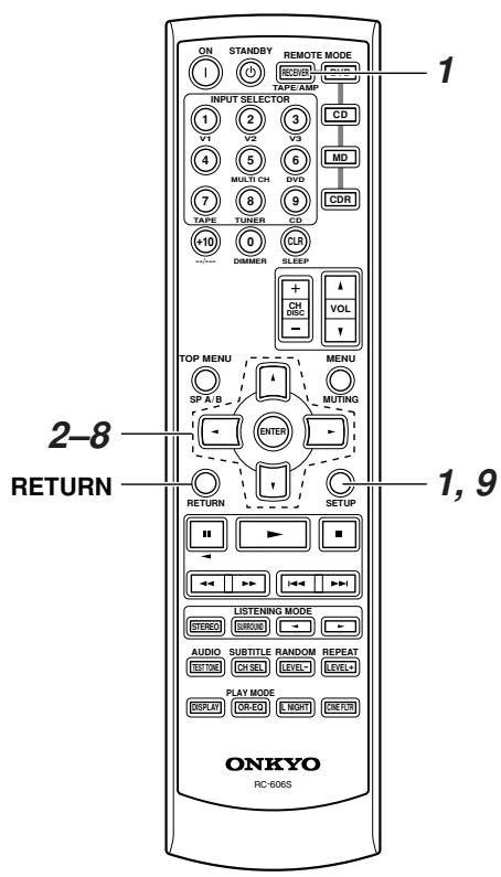 ONKYO SKF-330F - First Time Setup—Continued - 1