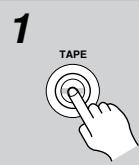 ONKYO SKF-330F - Changing the TAPE/MD/CDR Display - 2