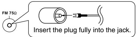 ONKYO SKF-330F - Attach the FM antenna, as shown. - 2