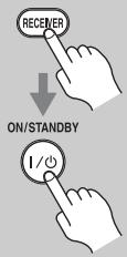 ONKYO SKR-570 - Turning On and Standby - 2