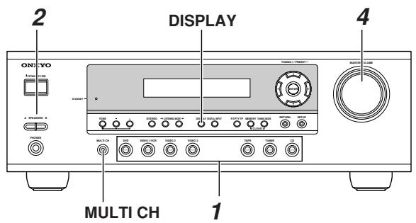 ONKYO SKW-330 - Basic AV Receiver Operation - 1