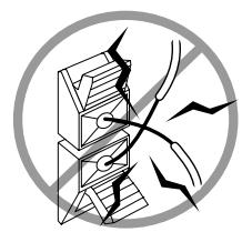ONKYO SKW-330 - Speaker Connection Precautions - 2