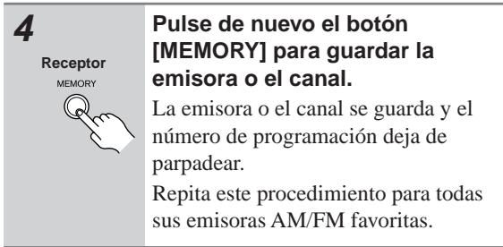 ONKYO TX-8555 - Programación de emisoras AM/FM - 3
