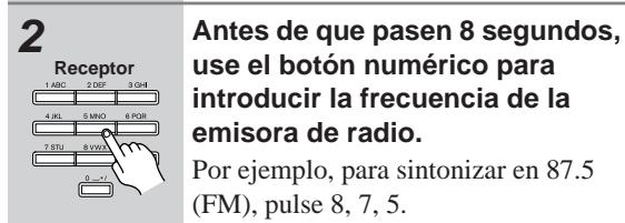 ONKYO TX-8555 - Sintonizar emisoras por Frequencia - 2