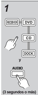ONKYO TX-8555 - Programar un número de mando a distancia para controlar componentes connectados via RI - 1