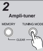 ONKYO TX-8555 - Choisissez « AM » ou « FM » avec le bouton [TUNER]. - 2