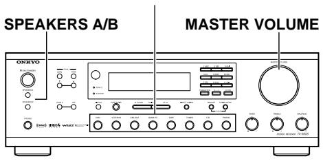 ONKYO TX-8555 - Pulse el botón del selector de entrada correspondiente. - 1