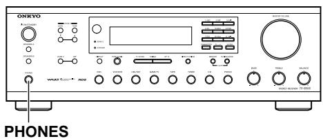 ONKYO TX-8555 - Pulse el botón del selector de entrada correspondiente. - 11