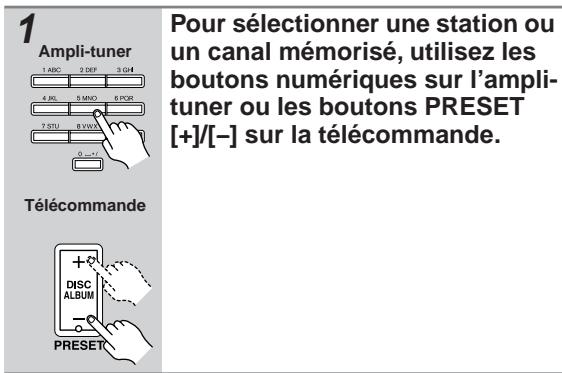 ONKYO TX-8555 - Mémorisation de stations am/fm - 2