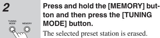 ONKYO TX-NR1000 - Erasing a Preset Radio Station - 2