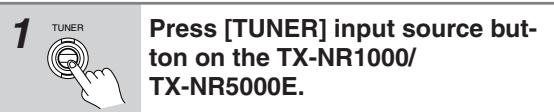 ONKYO TX-NR1000 - Selecting a Preset Radio Station - 1