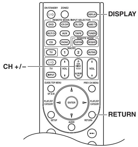 ONKYO TX-SR705 - Afinación directa: - 4