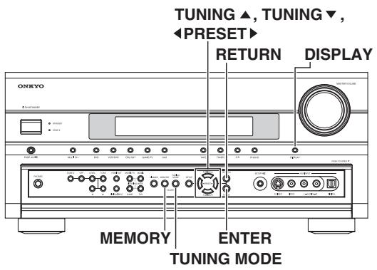 ONKYO TX-SR705 - Afinación directa: - 3