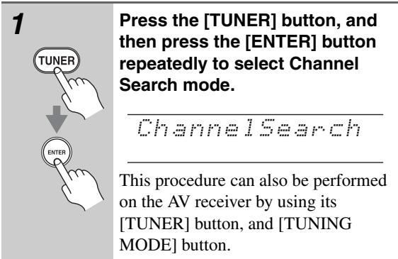 ONKYO TX-SR705 - Selecting SIRIUS Satellite Radio Channels - 2